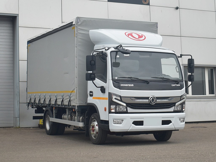 Бортовой тентованный фургон с шторой DongFeng Z80L